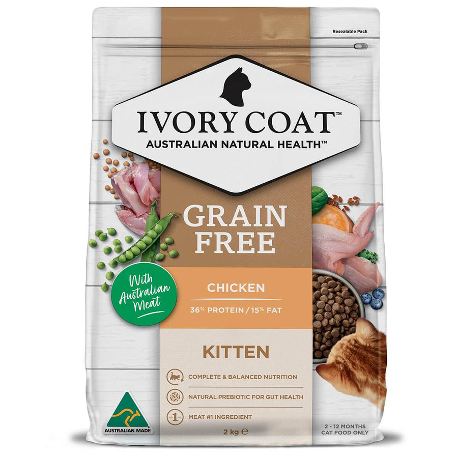 Ivory Coat Grain Free Kitten Chicken 2kg