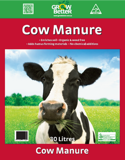Grow Better Cow Manure 30L