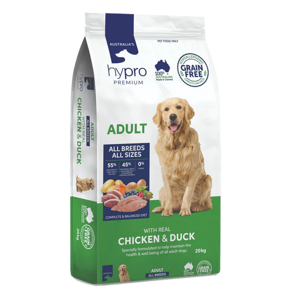 Hypro Premium Adult Dog Chicken & Duck 20kg