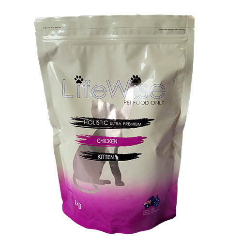 LifeWise Chicken Kitten Food 2.5kg bag 1