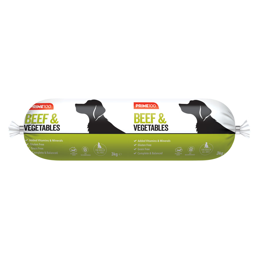 Prime 100 BEEF & VEG - 3kg