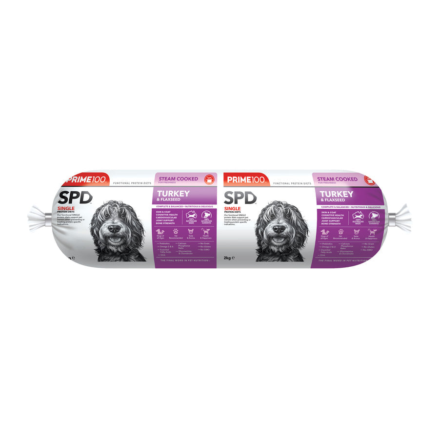 Prime 100 Turkey & Flaxseed 2kg