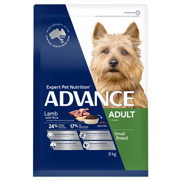 ADVANCE Adult Small Breed Lamb with Rice 8kg
