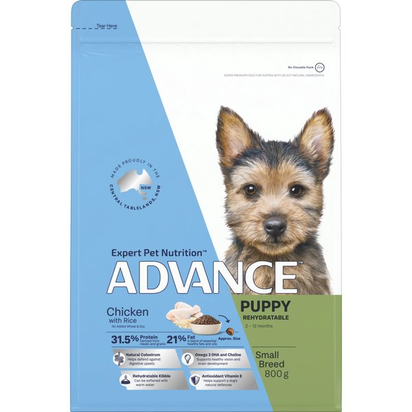 ADVANCE Puppy Small Breed Chicken with Rice 800g