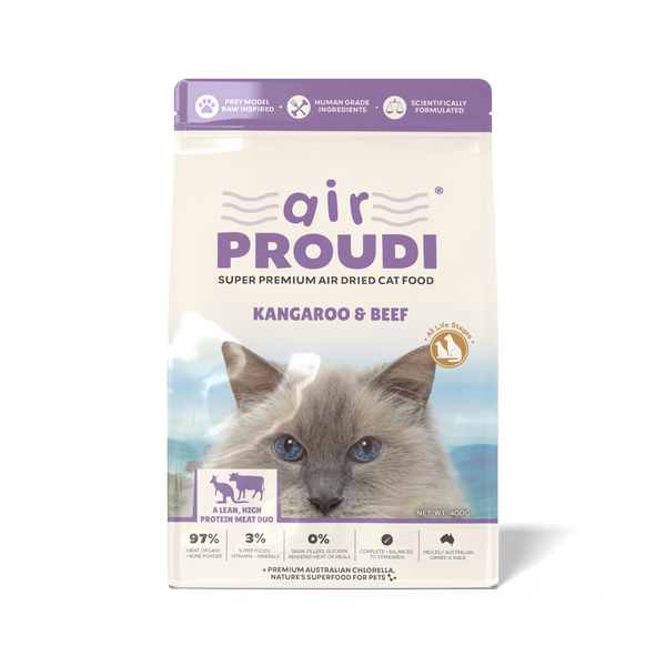 AIR PROUDI Kangaroo and Beef Cat Food 400g