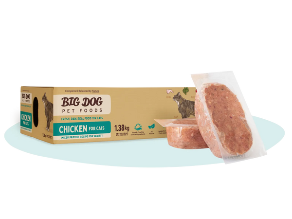 Big Dog Chicken Raw Cat Food 1.38kg