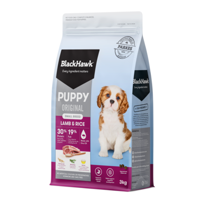 Black Hawk Original Puppy Small Breed Lamb & Rice
