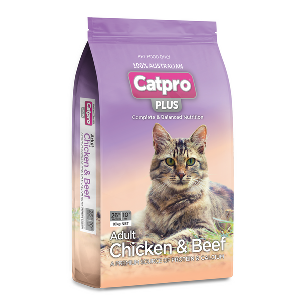 Catpro Plus Chicken & Beef 10kg
