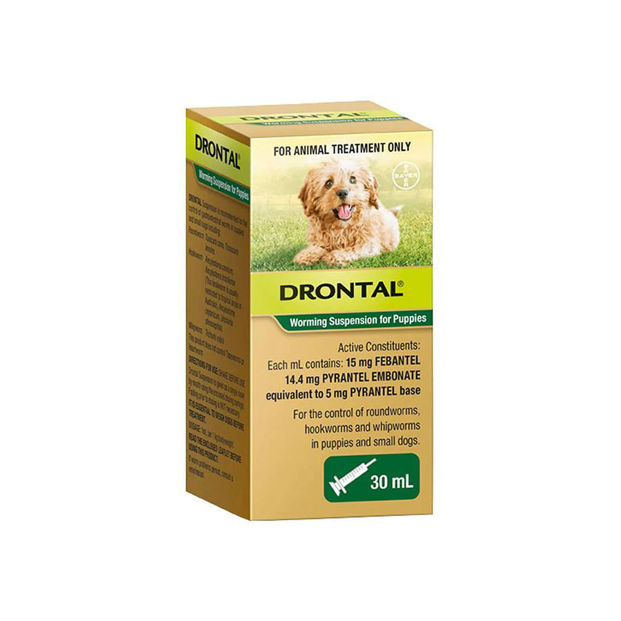 Drontal Worming Suspension for Puppies — 30ml