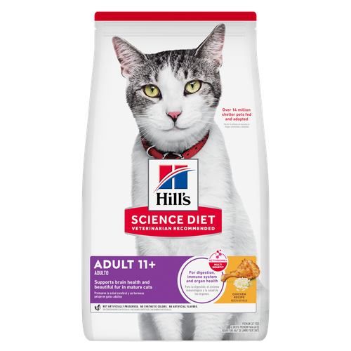 Hill's Science Diet Adult 11+ Chicken Cat Food