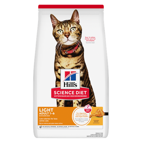 Hill's Science Diet Adult Light Chicken Cat Food