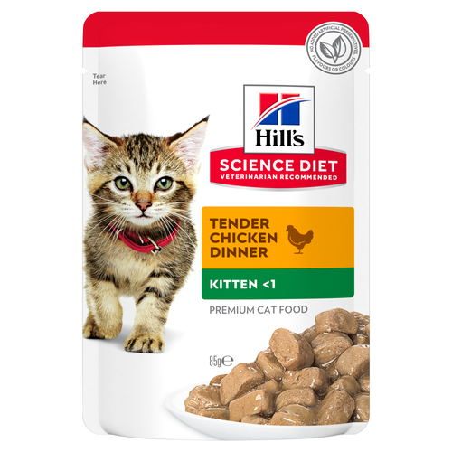 Hill's Science Diet Kitten Chicken Wet Cat Food 85g x 12