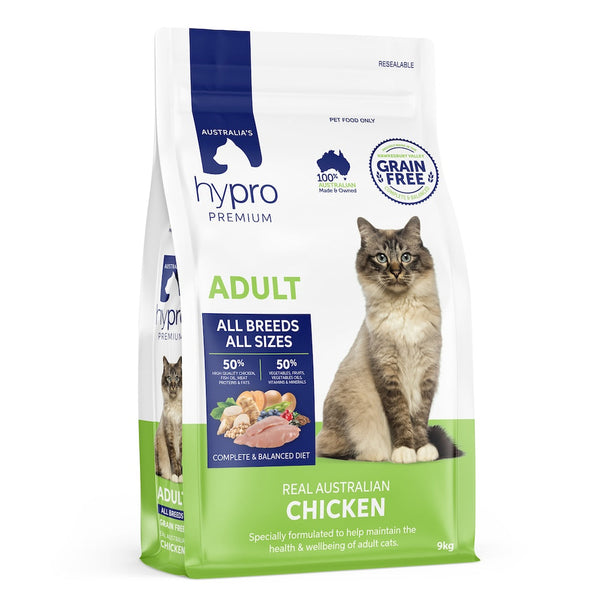 Hypro Premium Adult Cat Grain Free Chicken 9kg