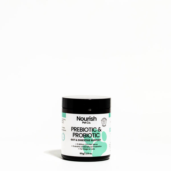 Nourish Pet Co Prebiotic & Probiotic 60g