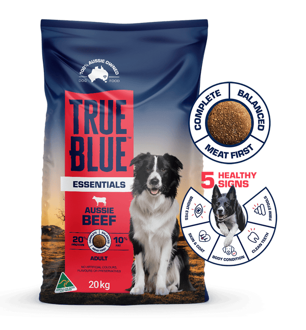 True Blue Essentials Aussie Beef dry dog food