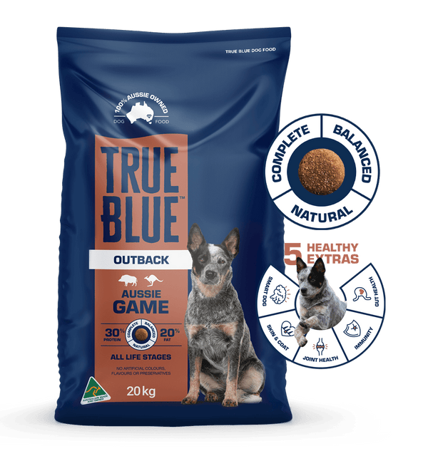 True Blue Outback Aussie Game dry dog food