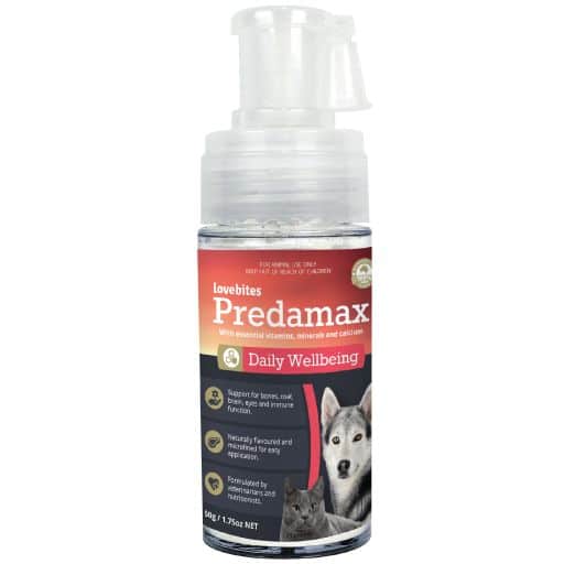 Vetafarm Lovebites Predamax Topper for Dogs & Cats 50g