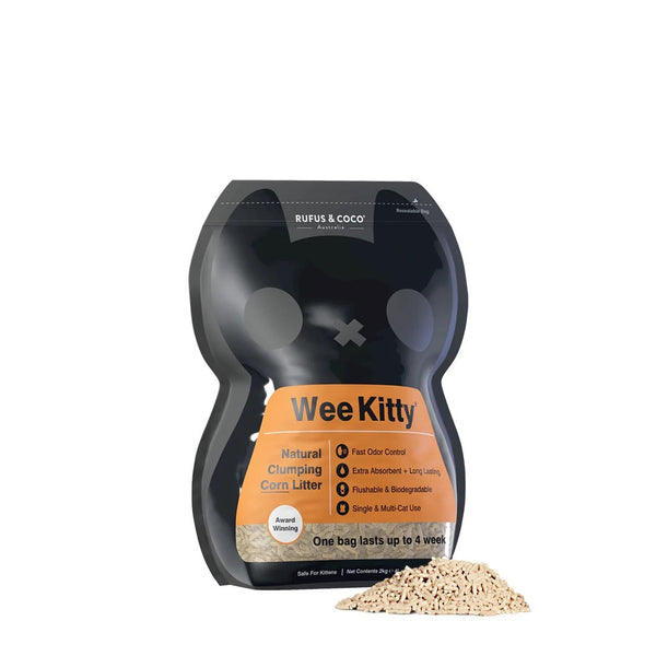 Wee Kitty Clumping Corn litter