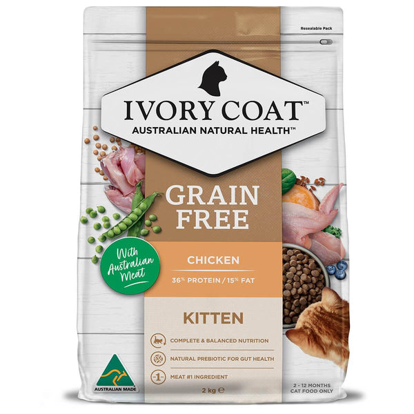 Ivory Coat Grain Free Kitten Chicken 2kg