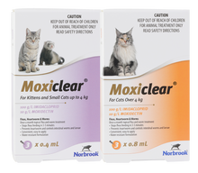 Moxiclear for cats pack