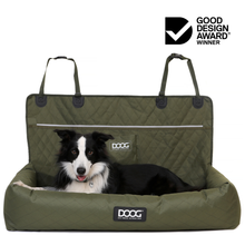 DOOG Dog Car Seat Large in green