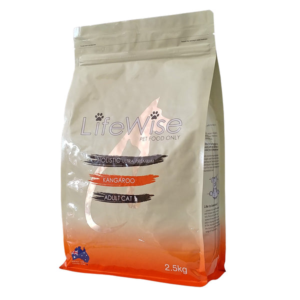 LifeWise Kangaroo & Lamb Cat Food bag 1
