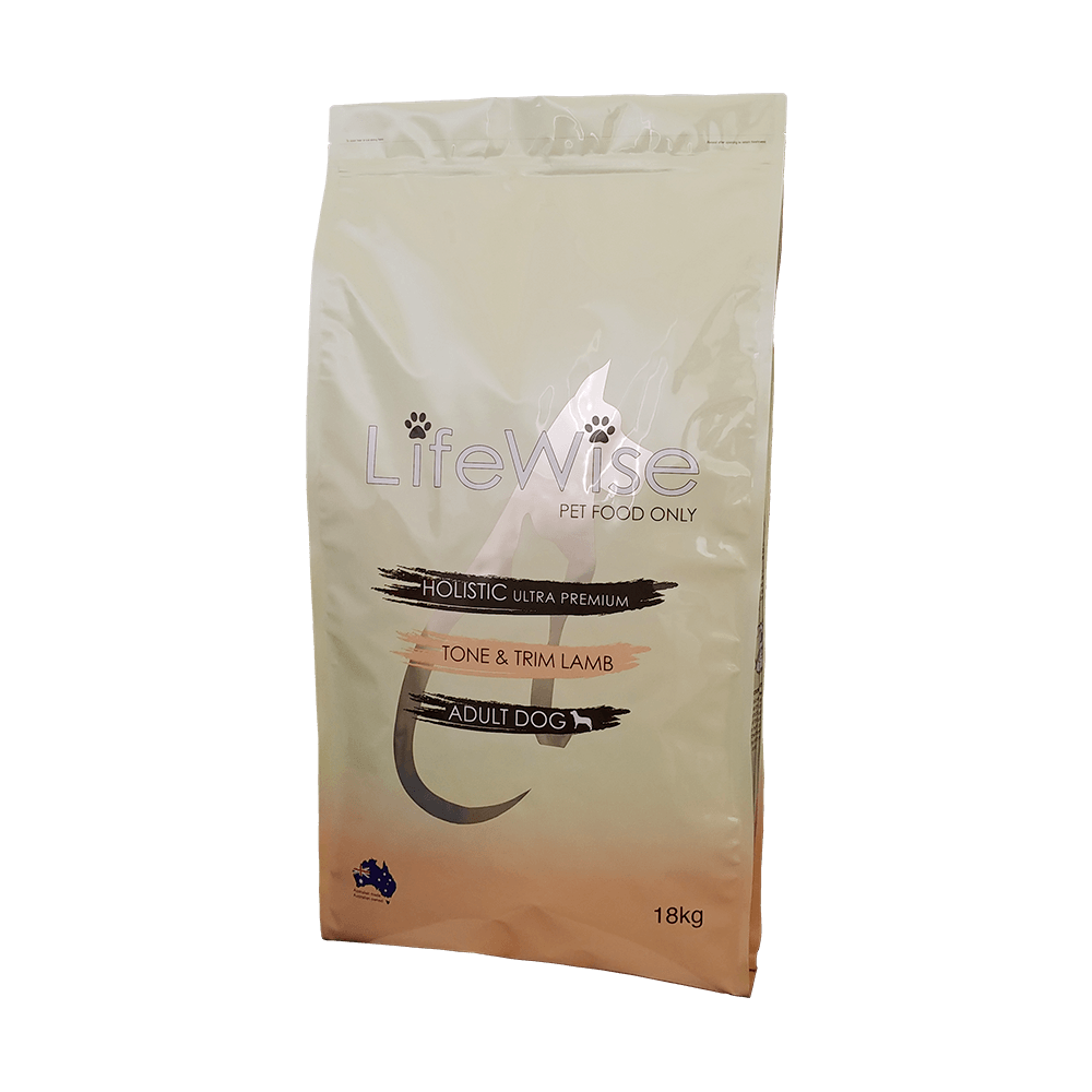 LifeWise Tone & Trim Lamb Dog Food 9kg bag 1