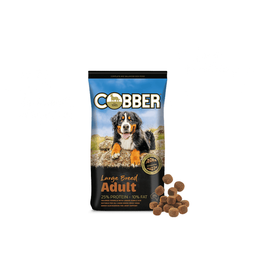 Cobber Premium Large Breed 20kg dog food bag