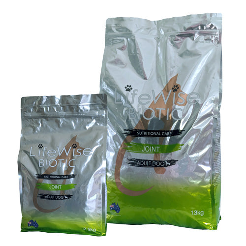 LifeWise BIOTIC Joint Dog Food 13kg bag 1