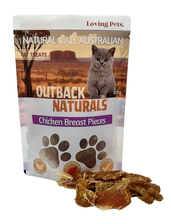Loving Pets Chicken Breast Pieces Cat Treats