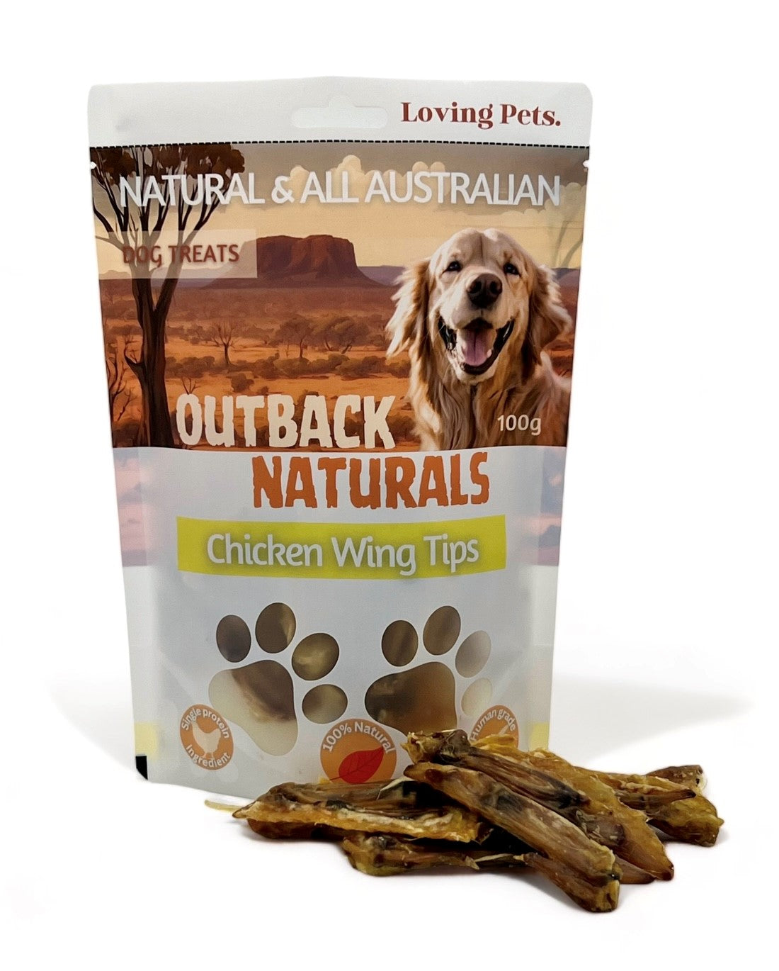 Loving Pets Chicken Wing Tips