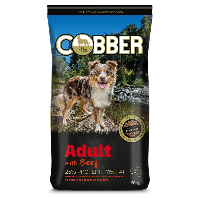 Cobber Premium Adult Beef 20kg