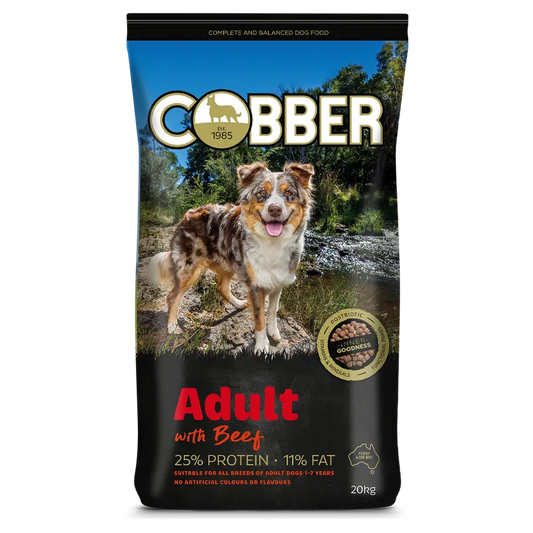 Cobber Premium Adult Beef 20kg