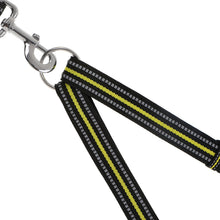DOOG Dual Leash in Bolt design