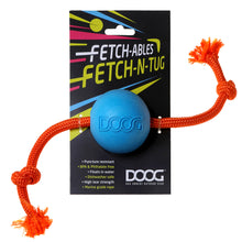 DOOG Fetchables Fetch & Tug Ball in blue