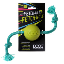 DOOG Fetchables Fetch & Tug Ball in yellow