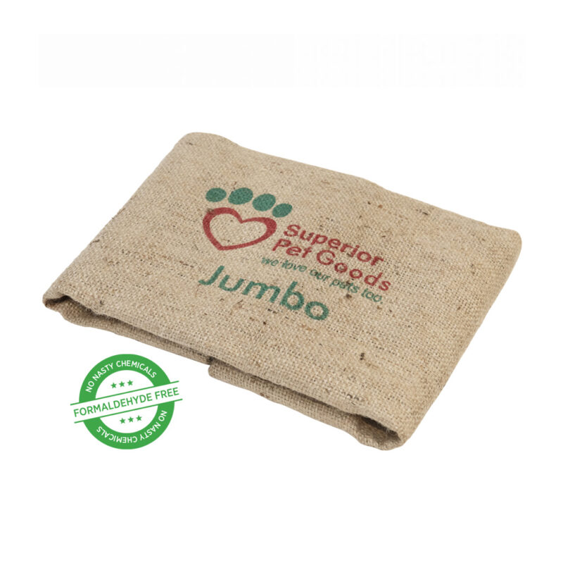 Superior Pet Goods fitted hessian raised dog bed replacement cover