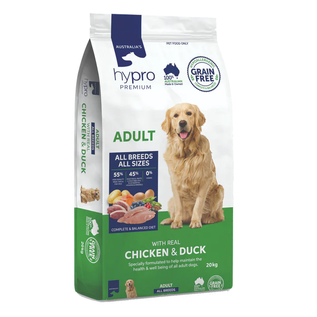 Hypro Premium Adult Dog Chicken & Duck 9kg