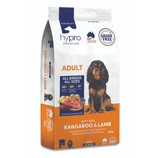 Hypro Premium Adult Dog Kangaroo & Lamb 9kg