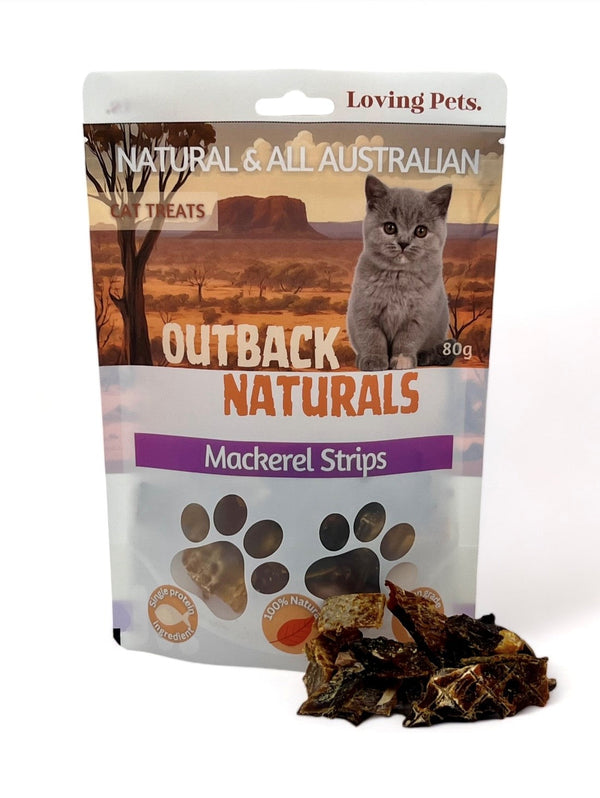 Loving Pets Mackerel Strips Cat Treats