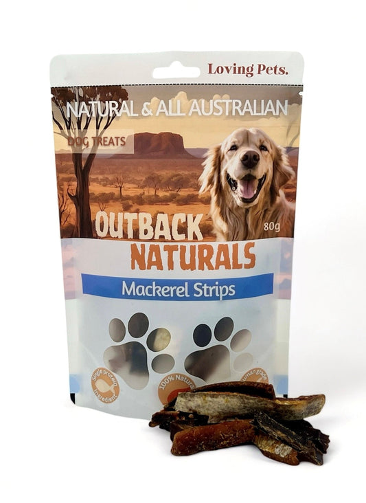 Loving Pets Mackerel Strips Dog Treats