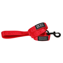 DOOG Neosport Neoprene Dog Leash in red