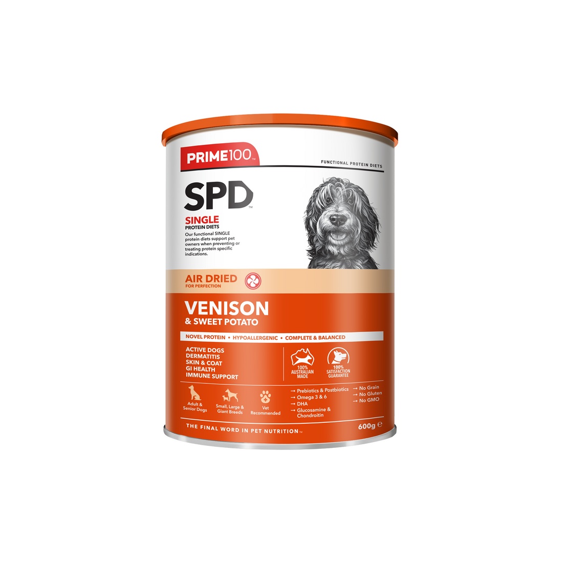 SPD™ Air Dried Venison & Sweet Potato 600g