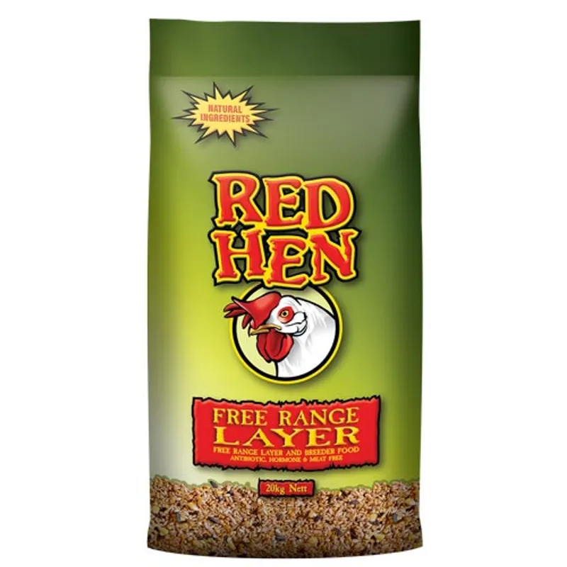 Laucke Red Hen Green Free Range Layer 20kg (Grain)