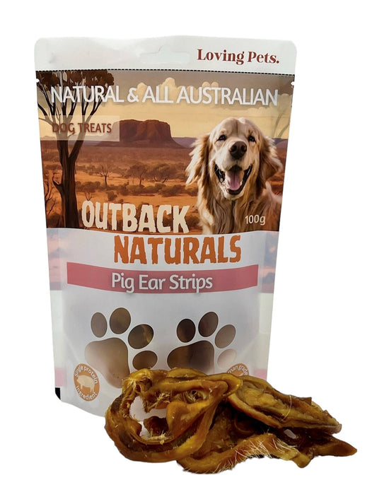 Loving Pets Pig Ear Strips