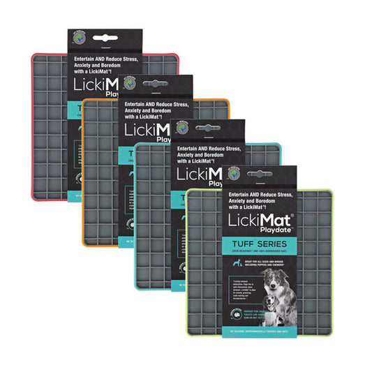 LickiMat Tuff Playdate colours