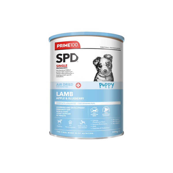 SPD™ Puppy Air Dried Lamb, Apple & Blueberry 600g