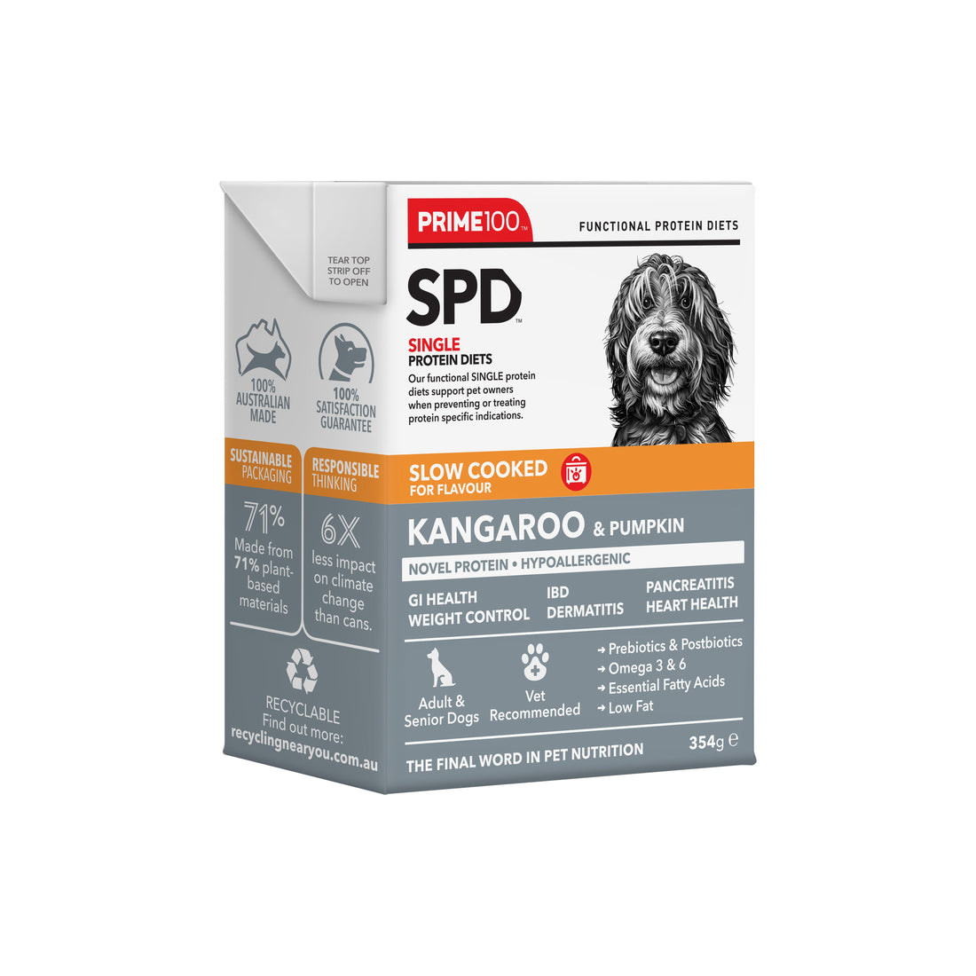 SPD™ Slow Cooked Kangaroo & Pumpkin 354g
