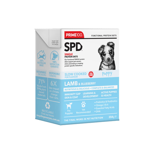 SPD™ Slow Cooked Lamb & Blueberry Puppy 354g