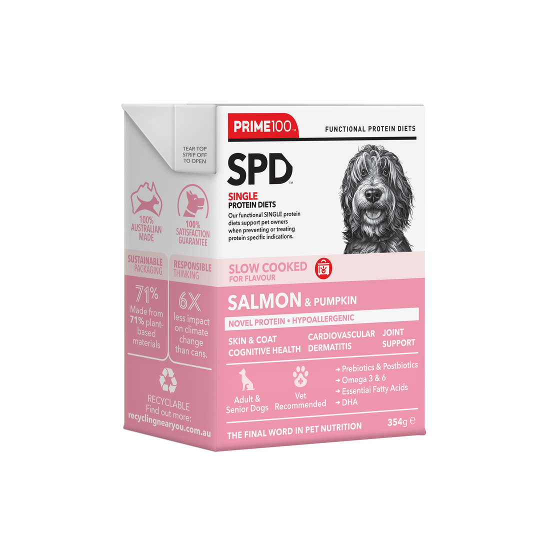 SPD™ Slow Cooked Salmon & Pumpkin 354g